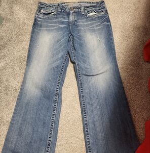 Distressed big star jeans